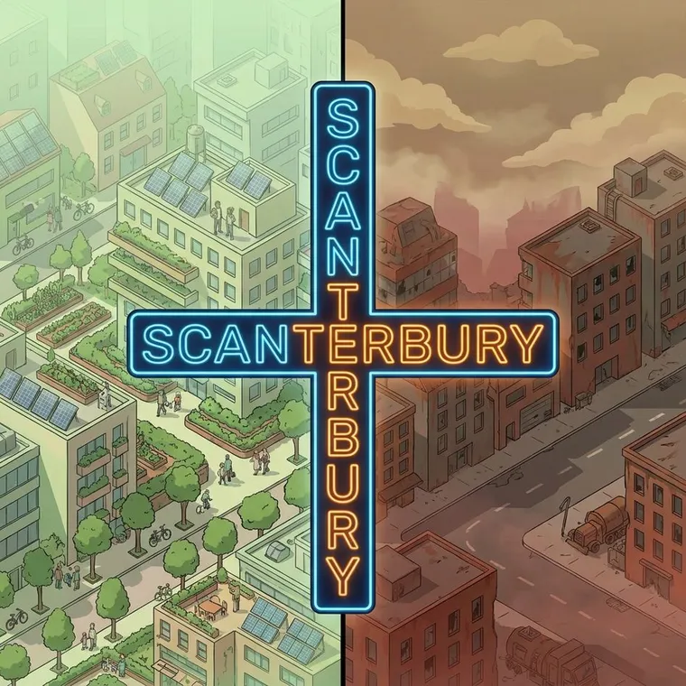 comparing thriving and struggling city environments: Scanterbury